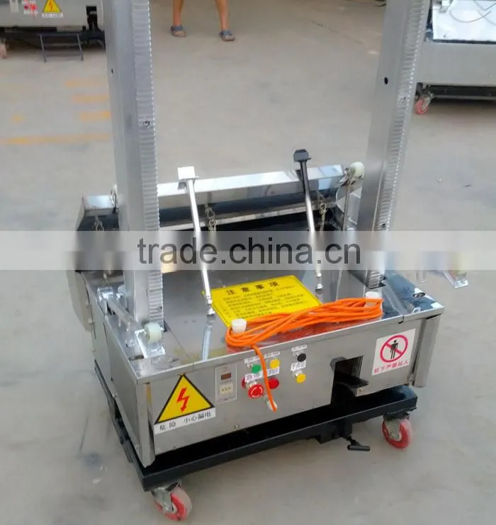 Internal automatic wall plastering machine for sale skype:sunnylh3