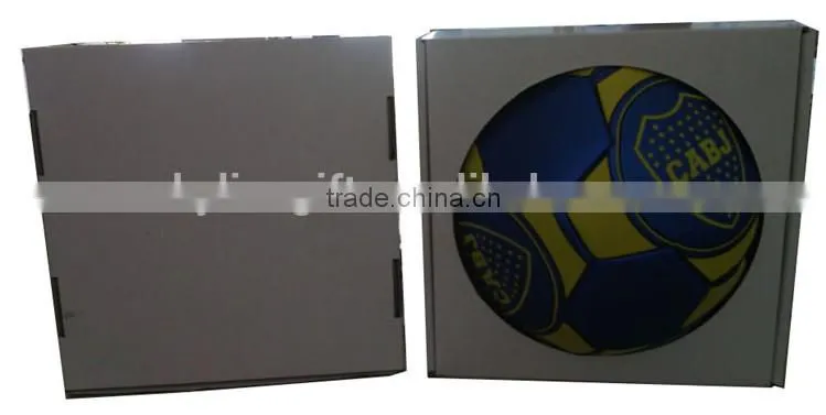 China wholesale Customized PVC Stitched Matte+Metalic Soccer ball/ Football
