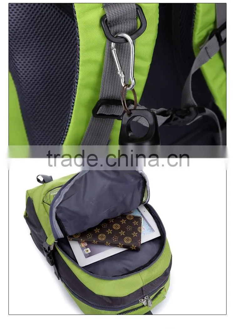 nice design fashion stripe sports travelling backpack