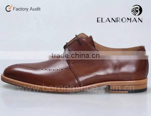 New men's formal leather shoes derby shoes genuine leather shoes wholesale