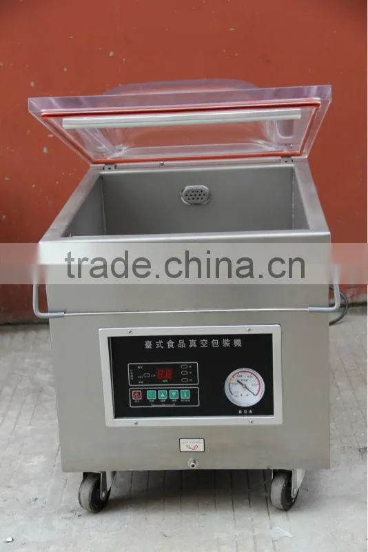 Large chamber vacuum food saver machine