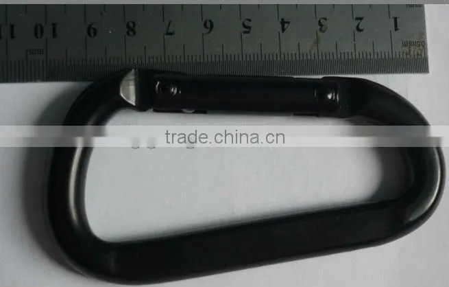 Steel Electric Galvanized delta shaped quick link carabiner rigging hook manufacturer