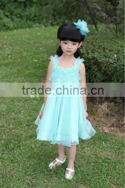 2012 summer hot sale eco-friendly kids party wear
