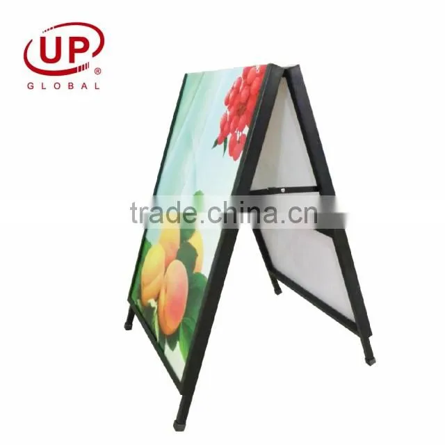 Reusable combined advertising aluminum display stand