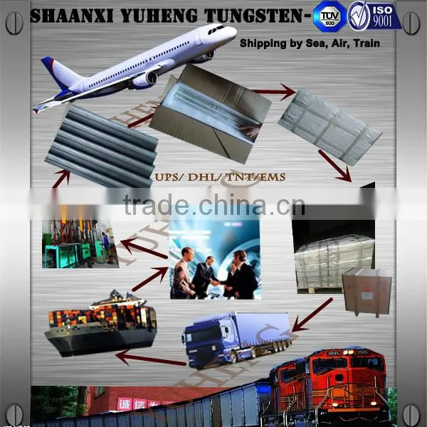 High purity round shape titanium plate