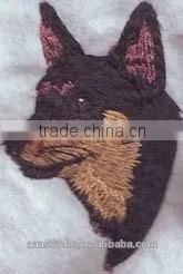 Animal Dogs logo custom Iron-on embroidery patch
