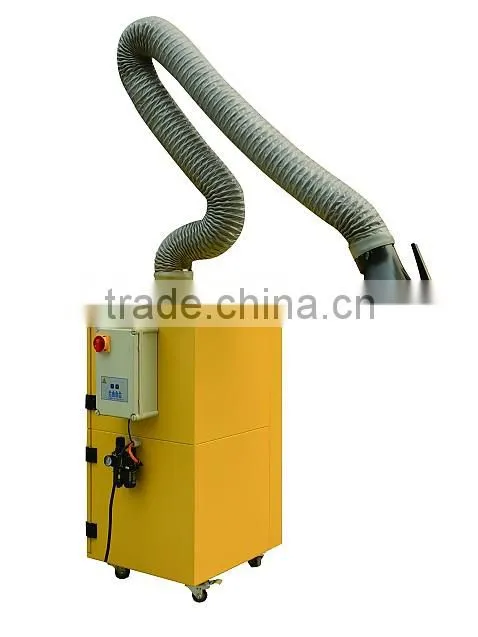 Industrial exhaust gas suction and discharge(movable welding fume purifier)