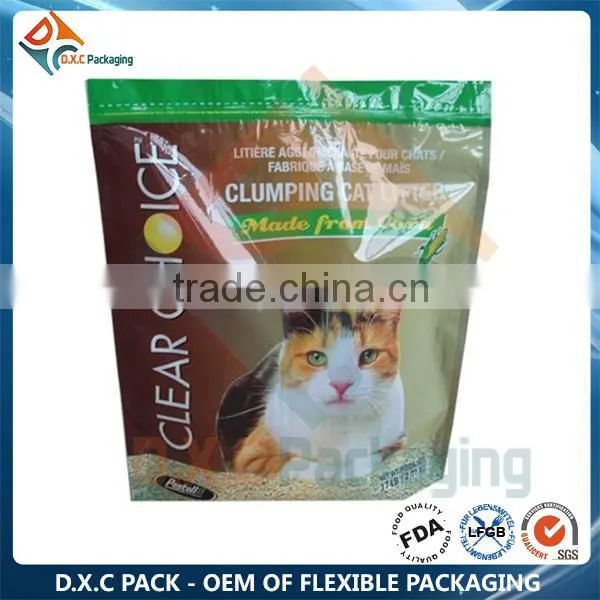 Dry Dog Food Stand Up Pouch Bag With Zippet( Food Grade)
