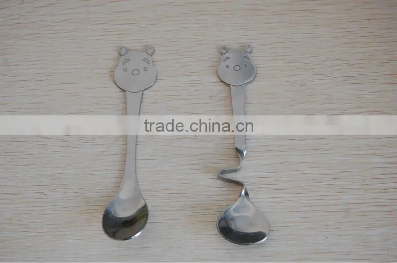 lovely spoon for kids, different styles of cute spoons for children