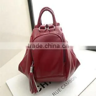 Multifunction Bags Lady Fashion Soft Leather Backpack Bag