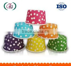 boat shape paper baking cake container / cake box / cake case