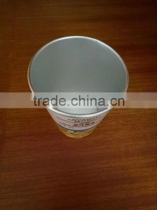 disposable eco-friendly double pe coated Colorful Potato Chips/French Fries Paper Cup