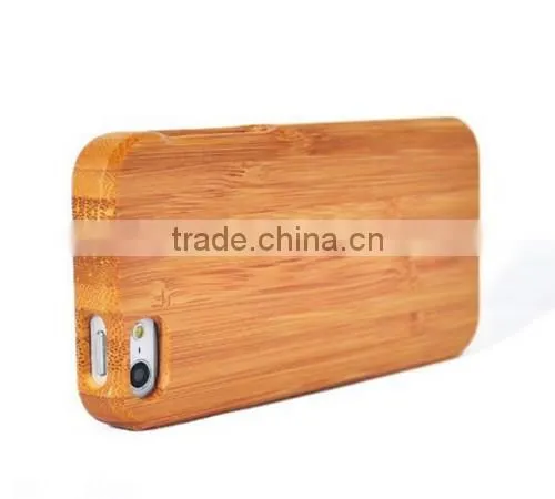 Natural Handmade Bamboo Phone Case for iphone 5