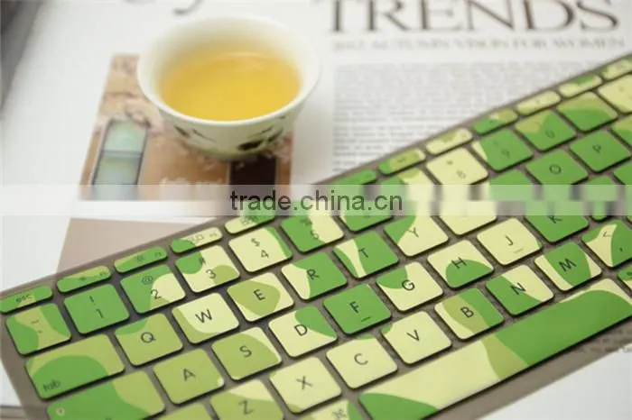 2016 Hot selling !! Camouflage pattern Silicon Keyboard Protector Skin cover for Macbook Pro 13 15 17 online shopping