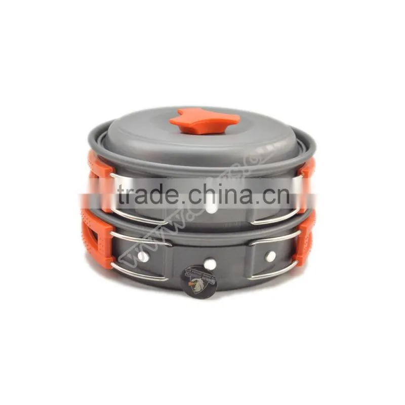 2016 hot sale camping cookware for outdoor sports