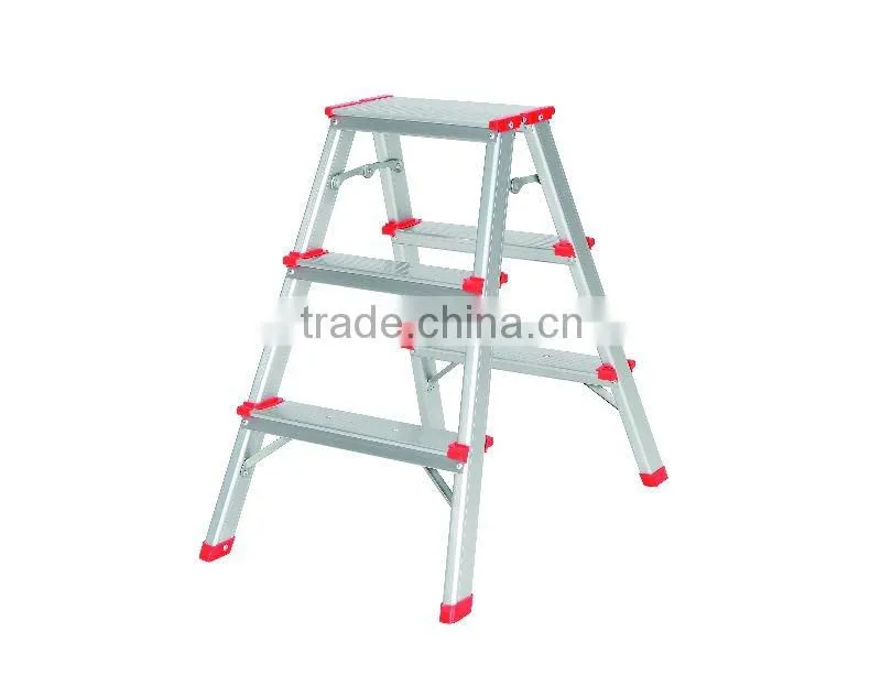 Aluminium stool ladder folding ladder high quality GS
