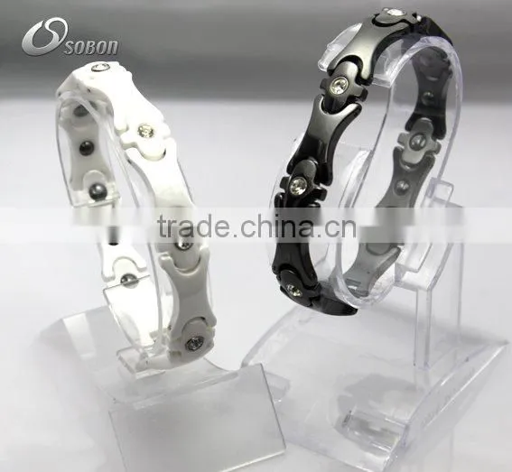 titanium bracelet with magnetic