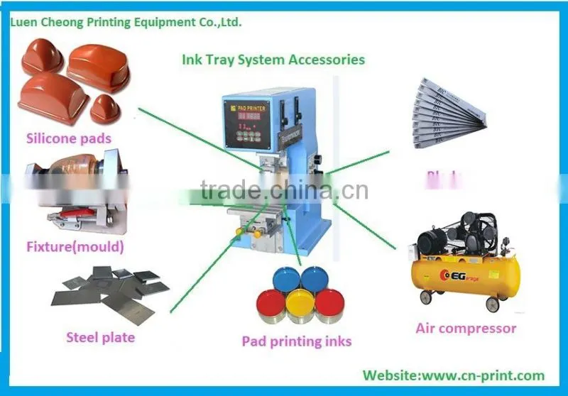 alibaba express semi automatic battery charger pad printer machine for sale