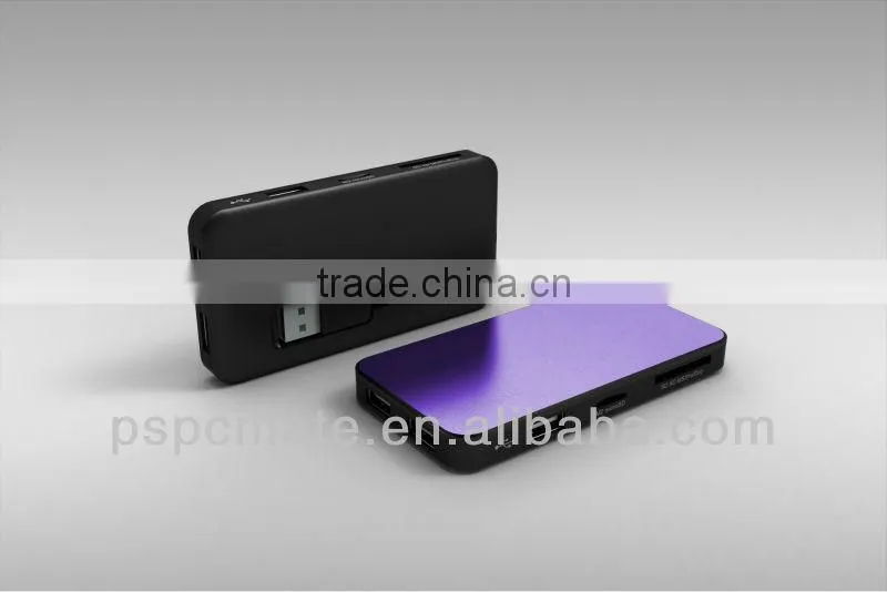 Creative 4port usb hub laser logo usb hub in desk usb hub for promotion