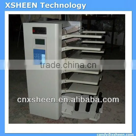 30) six trays digital paper collator machine