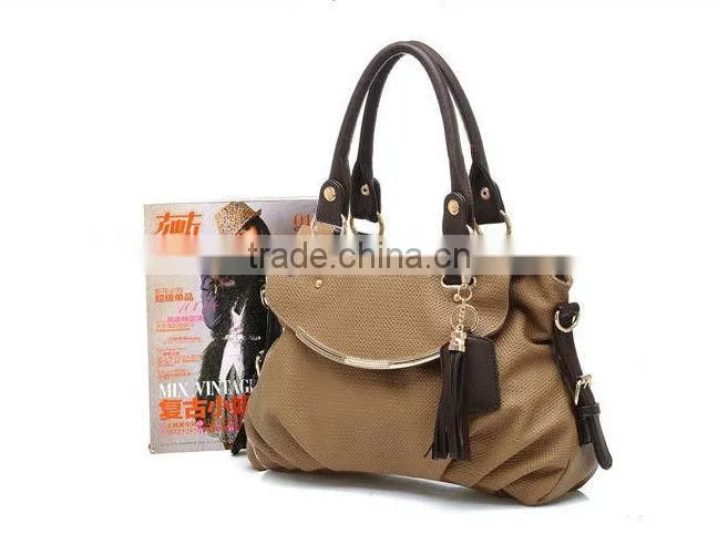 2013 Europe hot sell popular fashion PU bags women handbags shoulder bags