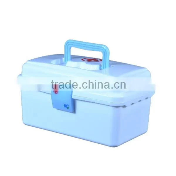 Family Medicine Storage Box With Tray