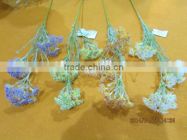 Linyi beautiful EVA real touch handmade artificial flowers for decoration or gifts