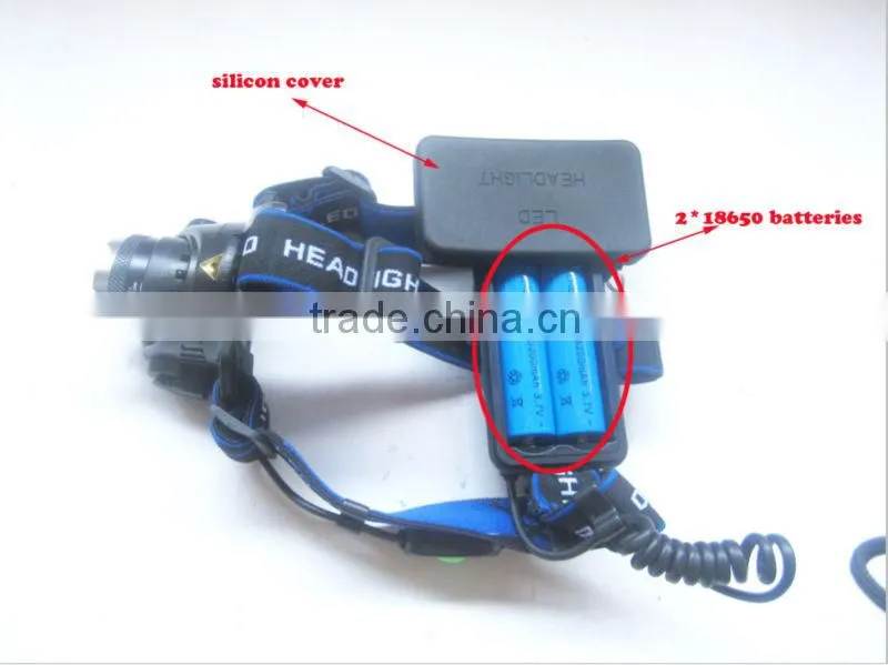 high power 1000 lumen rechargeable xml t6 led headlamp