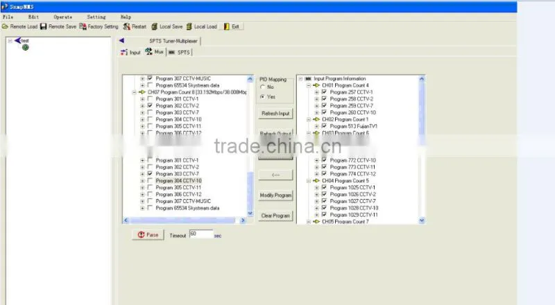 IP Gateway With 256 SPTS or BISS Function