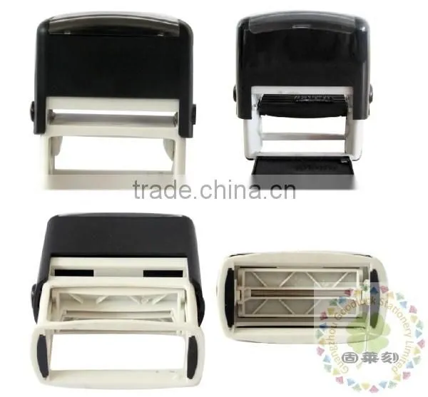 Non-flammable clear imprint refill stamp ink