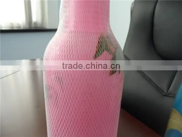 PE protective sleeve net for winebottle