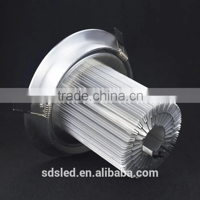 LED Ceiling light ceiling mount light silver high power 18w led ceiling down light 2700k-6500k
