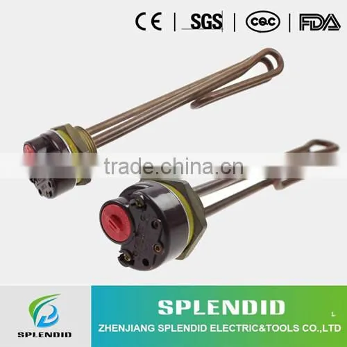 electric iron heating element with thermostat