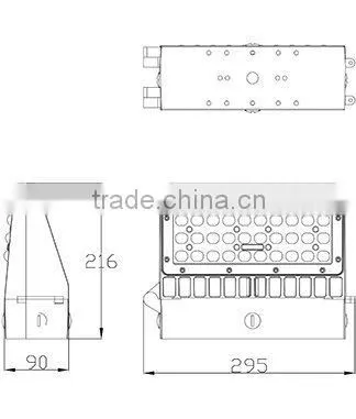 UL led wall light ip65 for outside project led wall light ip65