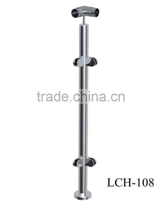 1/4" glass clamp arc base with gasket