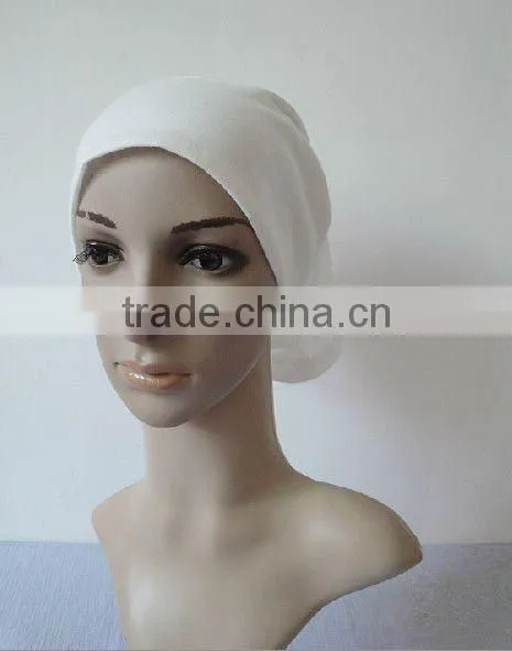 C001 plain tube underscarf,cotton underscarf and hats