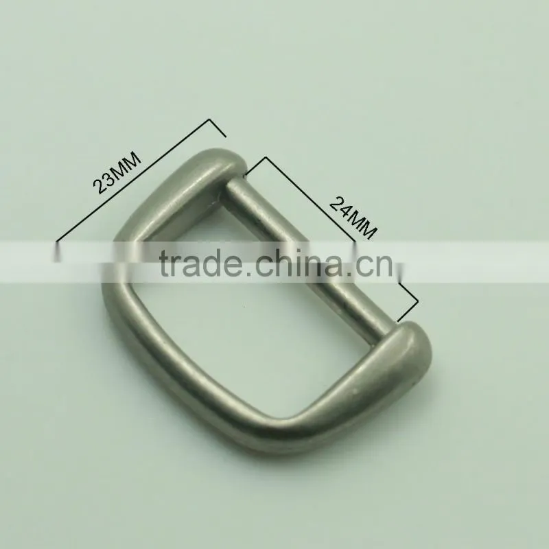 Wholesale cheap price zinc alloy 24mm rectangle buckle bag buckle