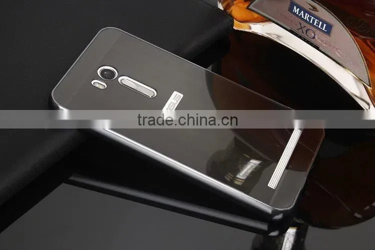 Wholesale Metal Bumper Mirror Cover Phone Case For Asus Zenfone Go