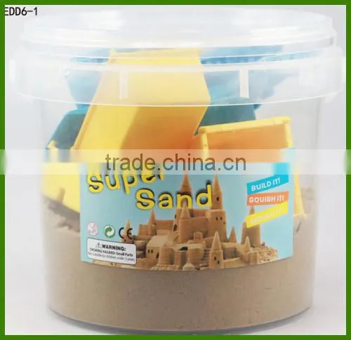 2015 DIY colorful sand, dynamic sand the moon sand for kids
