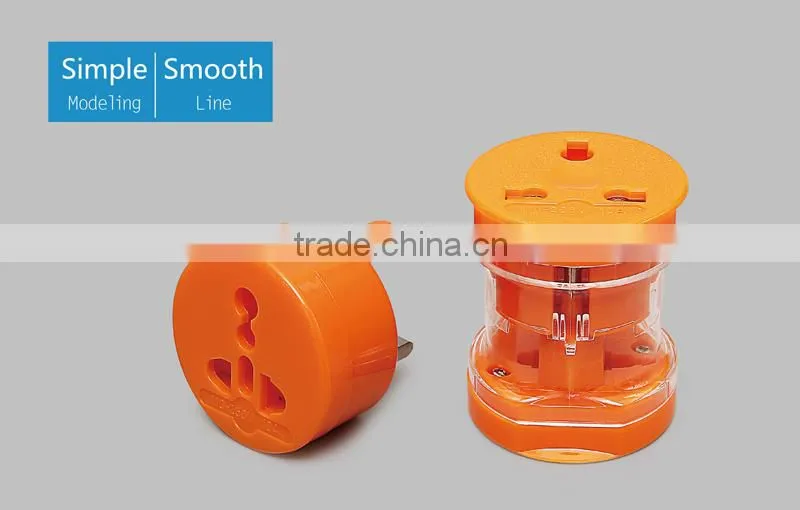Travel adapter with usb
