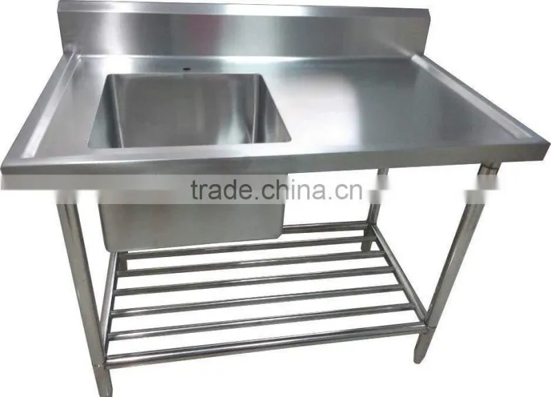 Steels kitchen sink distributors for counter for restaurant