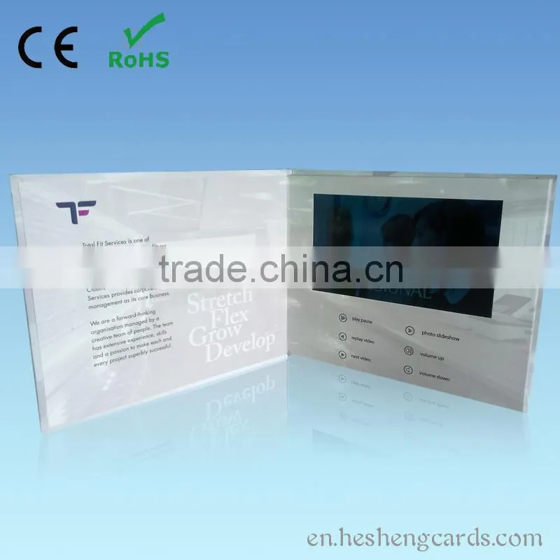 lcd video business card /greeting card ,lcd module ,tft lcd module