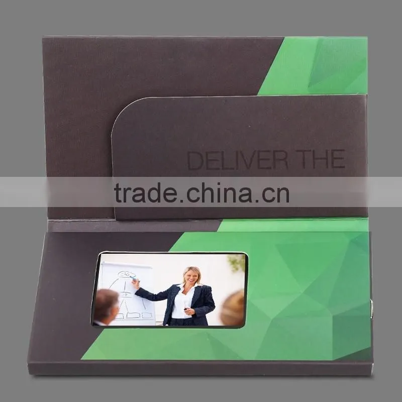 video module for greeting cards