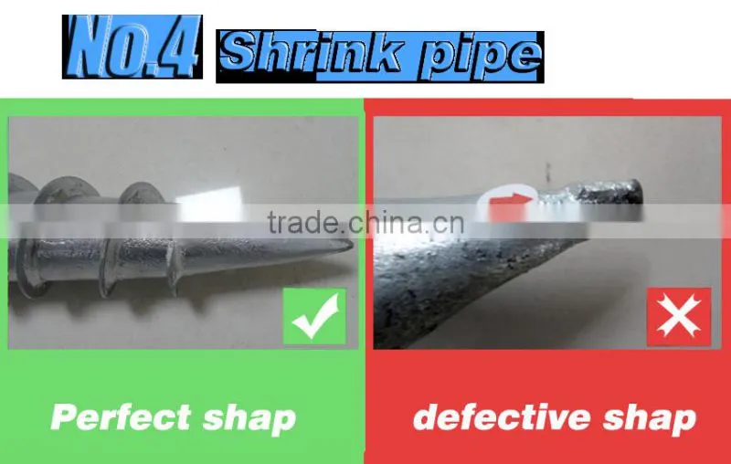 Factory Direct Sale Triangle Flange Ground Screw Anchors