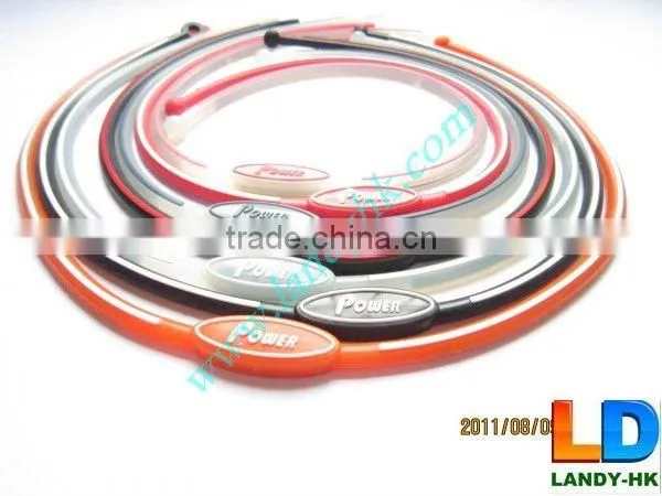 Silicone Power Energy Balance Necklace, Fatigue Release