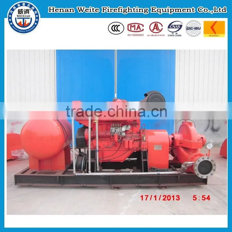 Fire pumping station,diesel engine fire fighting pumps set