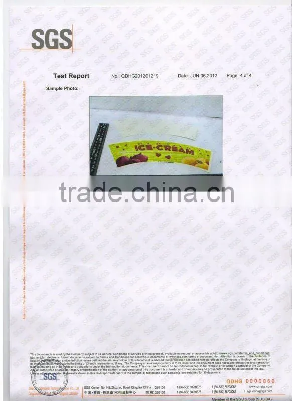 cutted pe coated paper cup fan /blank