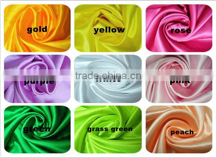 100% polyester satin fabric