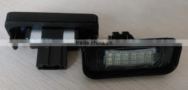 E-mark Super Brightness LED License Plate Lamp for w220 led number plate lights for Mercedes w220 S-CLASS 1999-2005