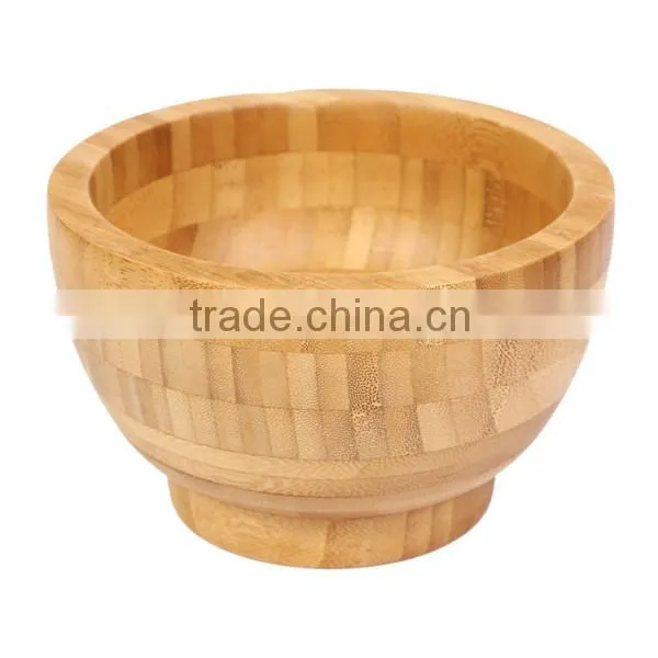 2015 New Design Bamboo Garlic Mortar and Pestle Set